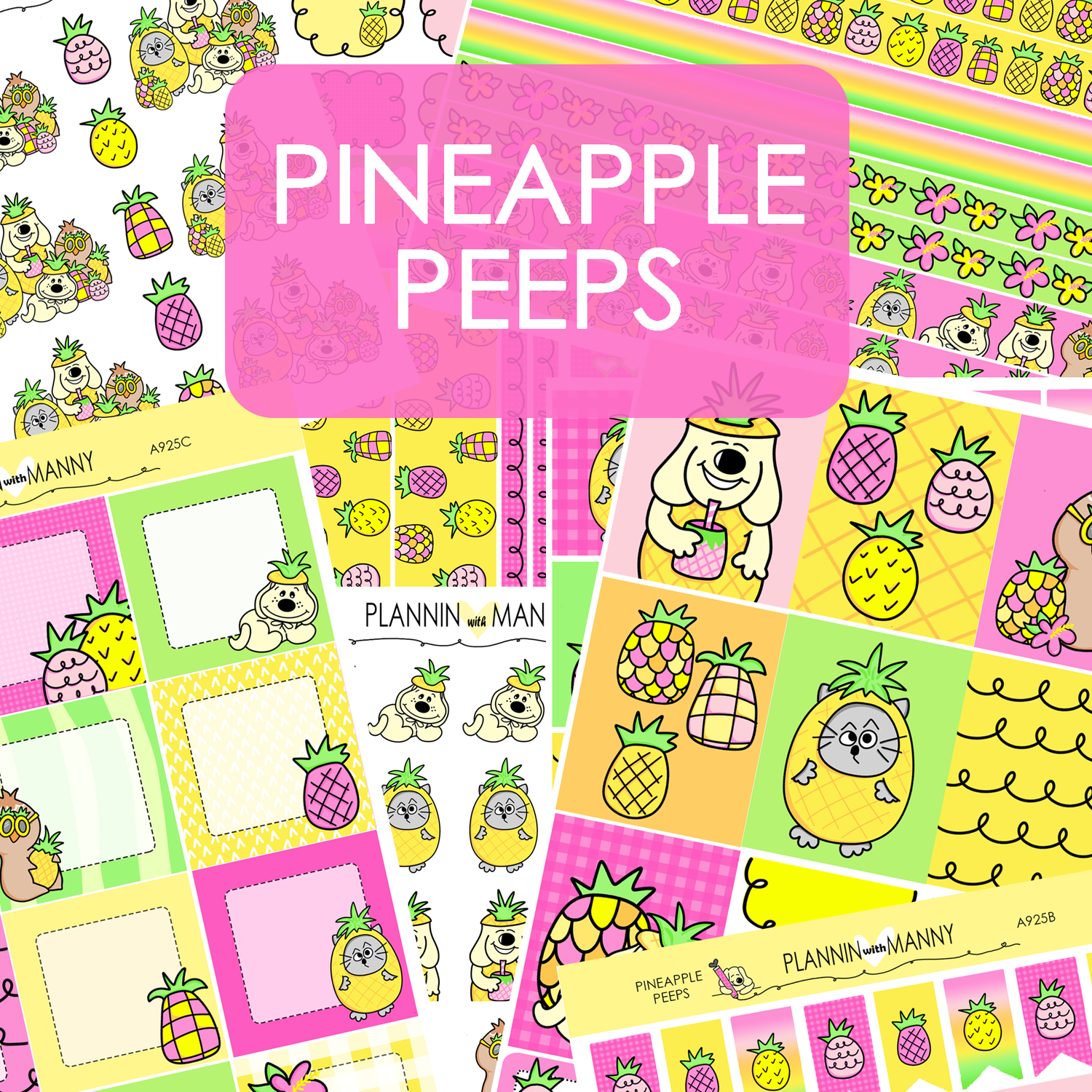 Pineapple Peeps