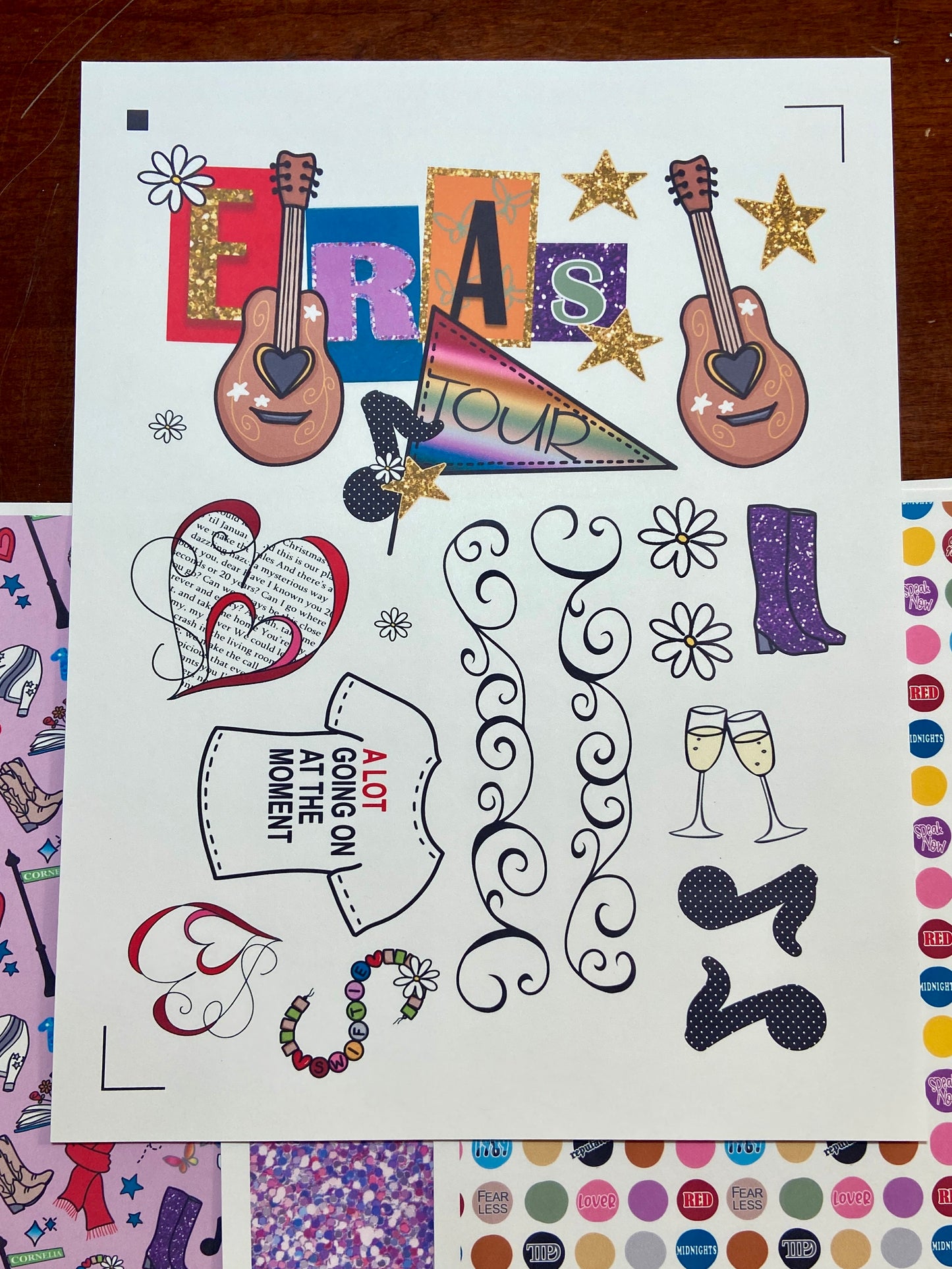 Eras Tour Scrapbooking SET!