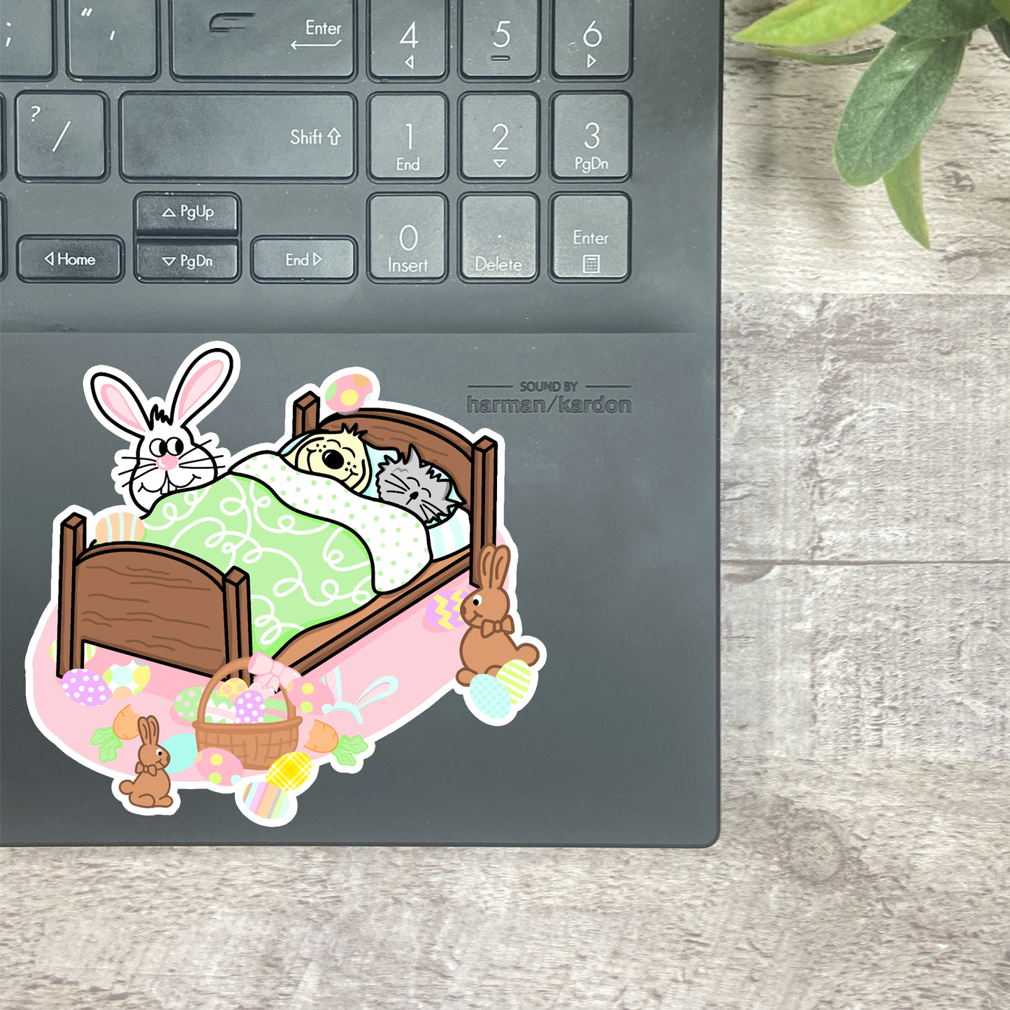 MB150 Sweet Bunny Dreams Vinyl, Notecard, & Bookmarks