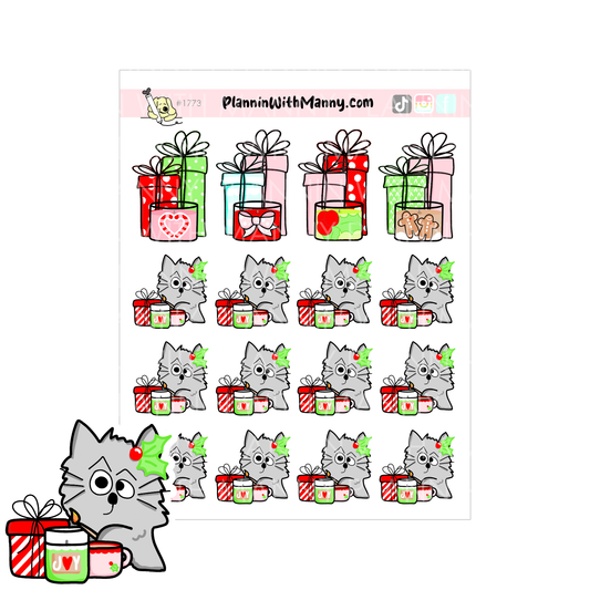 1773 Owen, Candles, and Gifts Planner Stickers