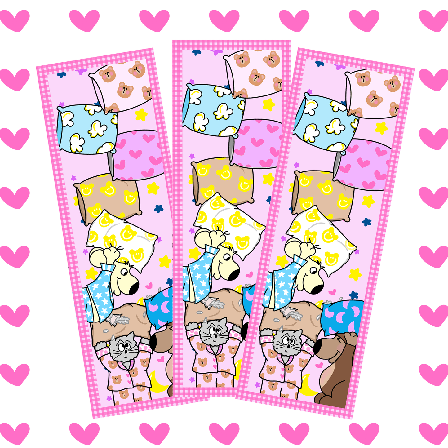 Slumbear Party Bookmark