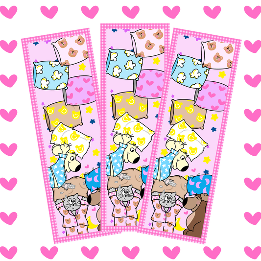 Slumbear Party Bookmark