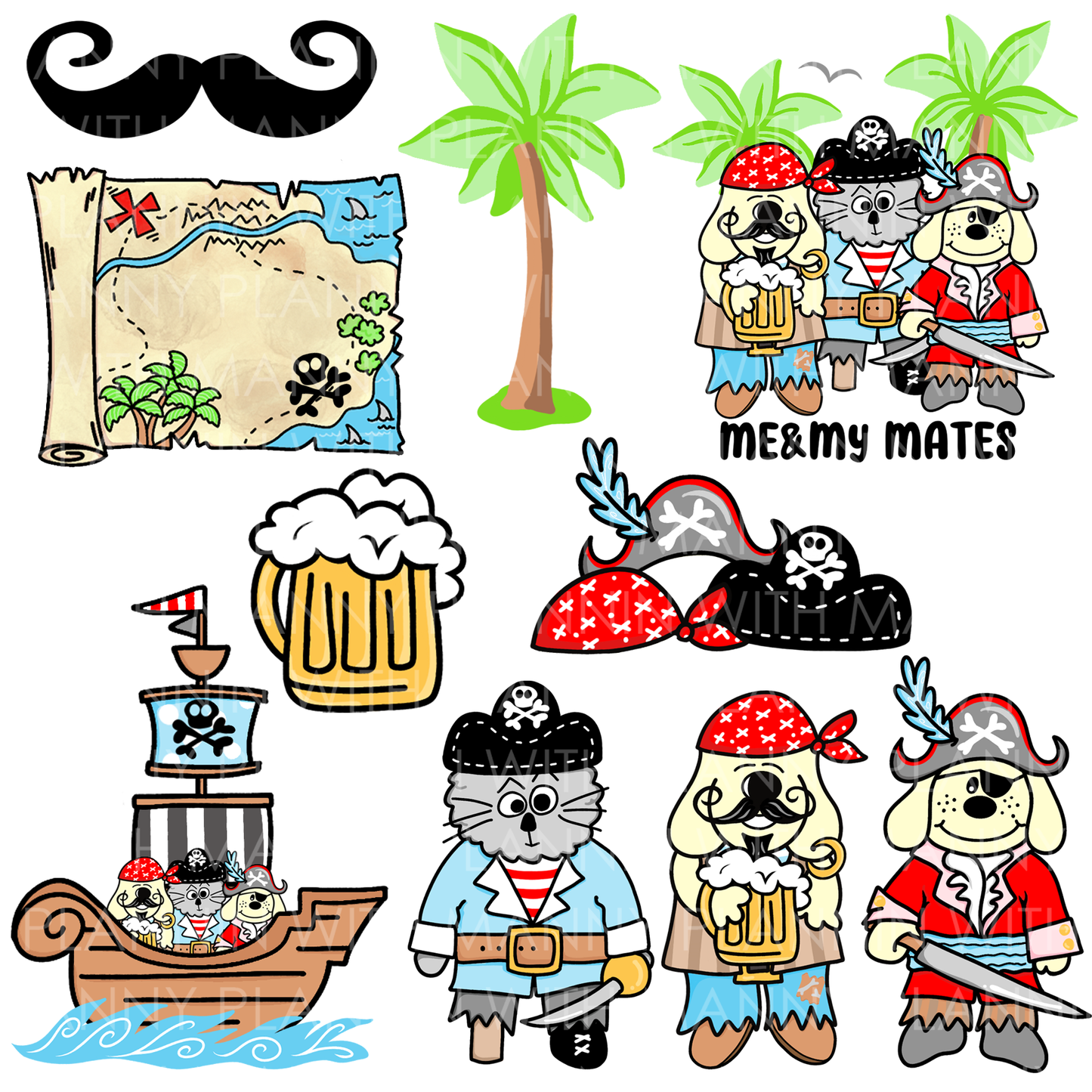 PFV48 Pirate LifeDiecuts