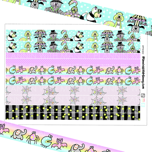 PFW202 Beetlejuice Washi Sticker Sheet