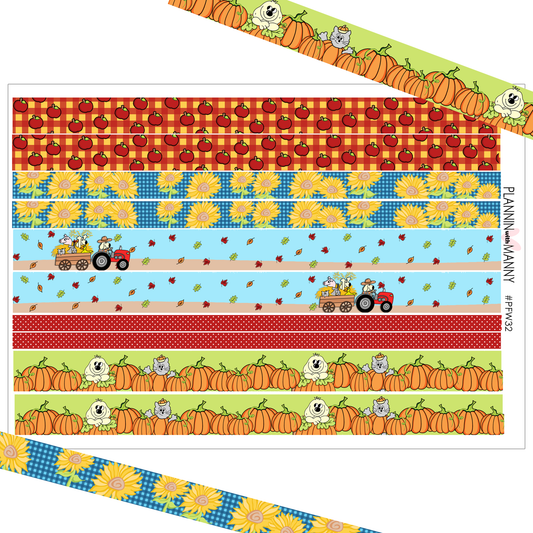 PFW32 Fall Fun Washi Planner Stickers