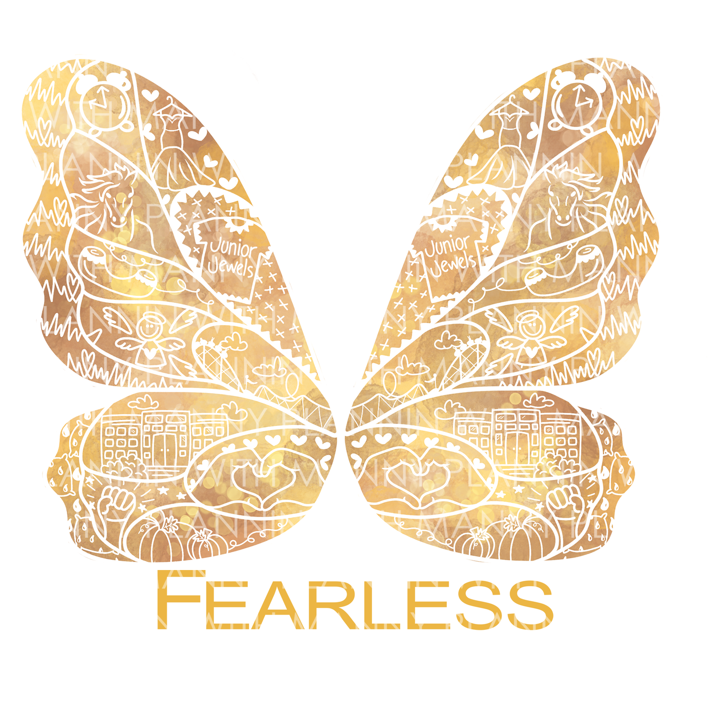 Assorted Swiftie Butterfly Vinyl Stickers