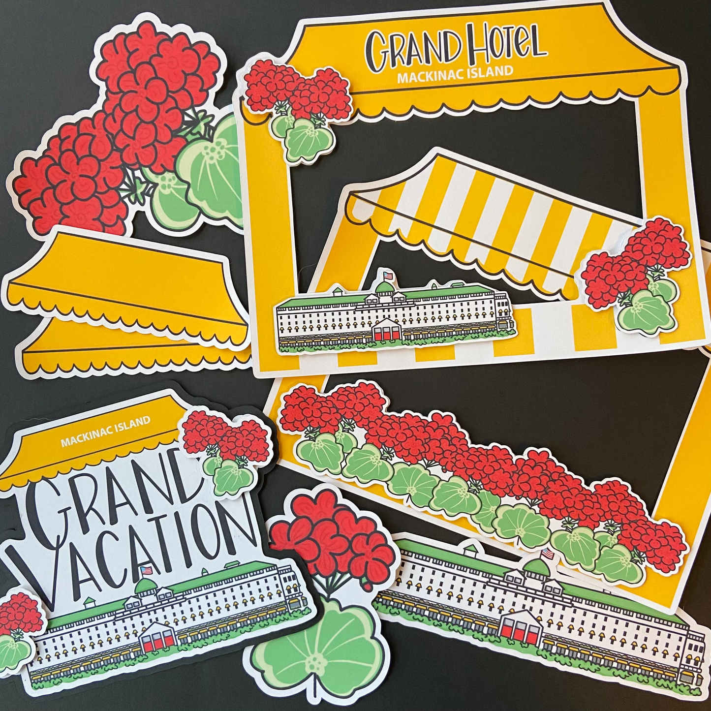 Mackinac Island Grand Hotel Scrapbook Kit