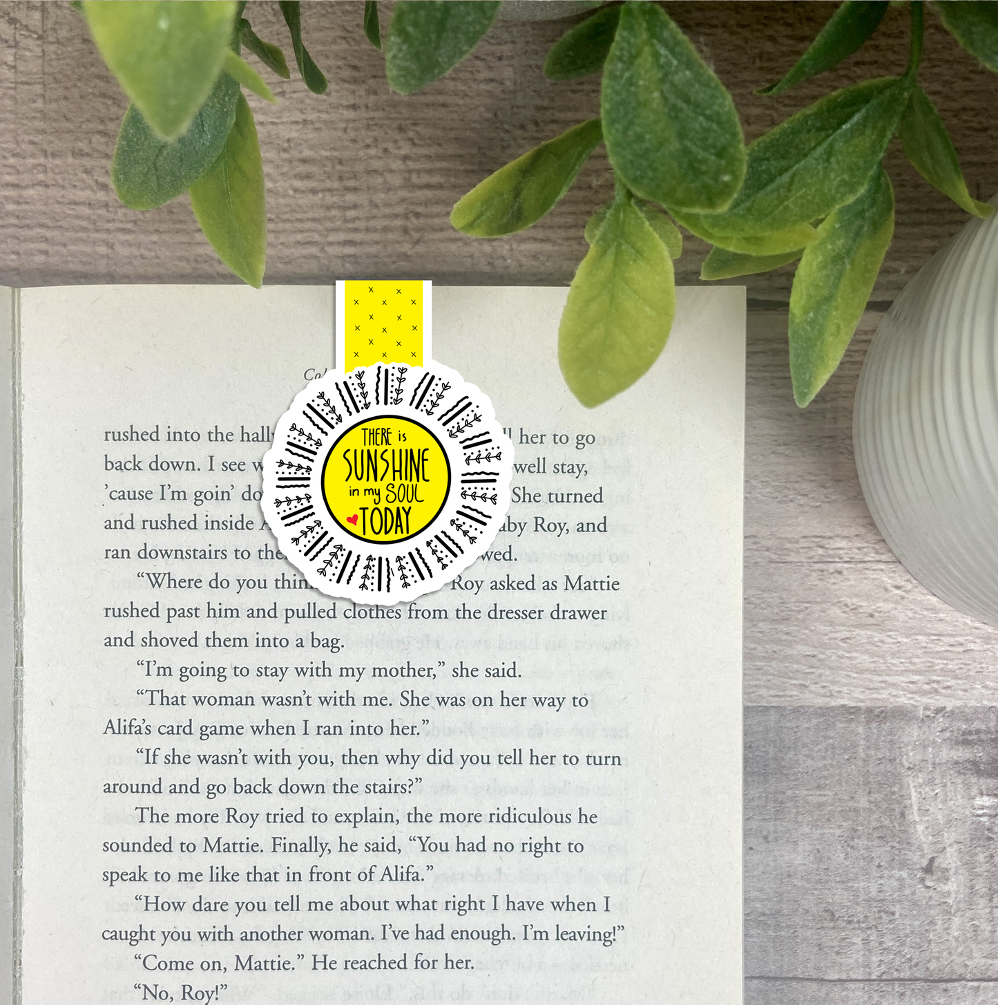 Sunshine in My Soul... Vinyl Sticker, Magnetic Bookmark, & Notecard MB36