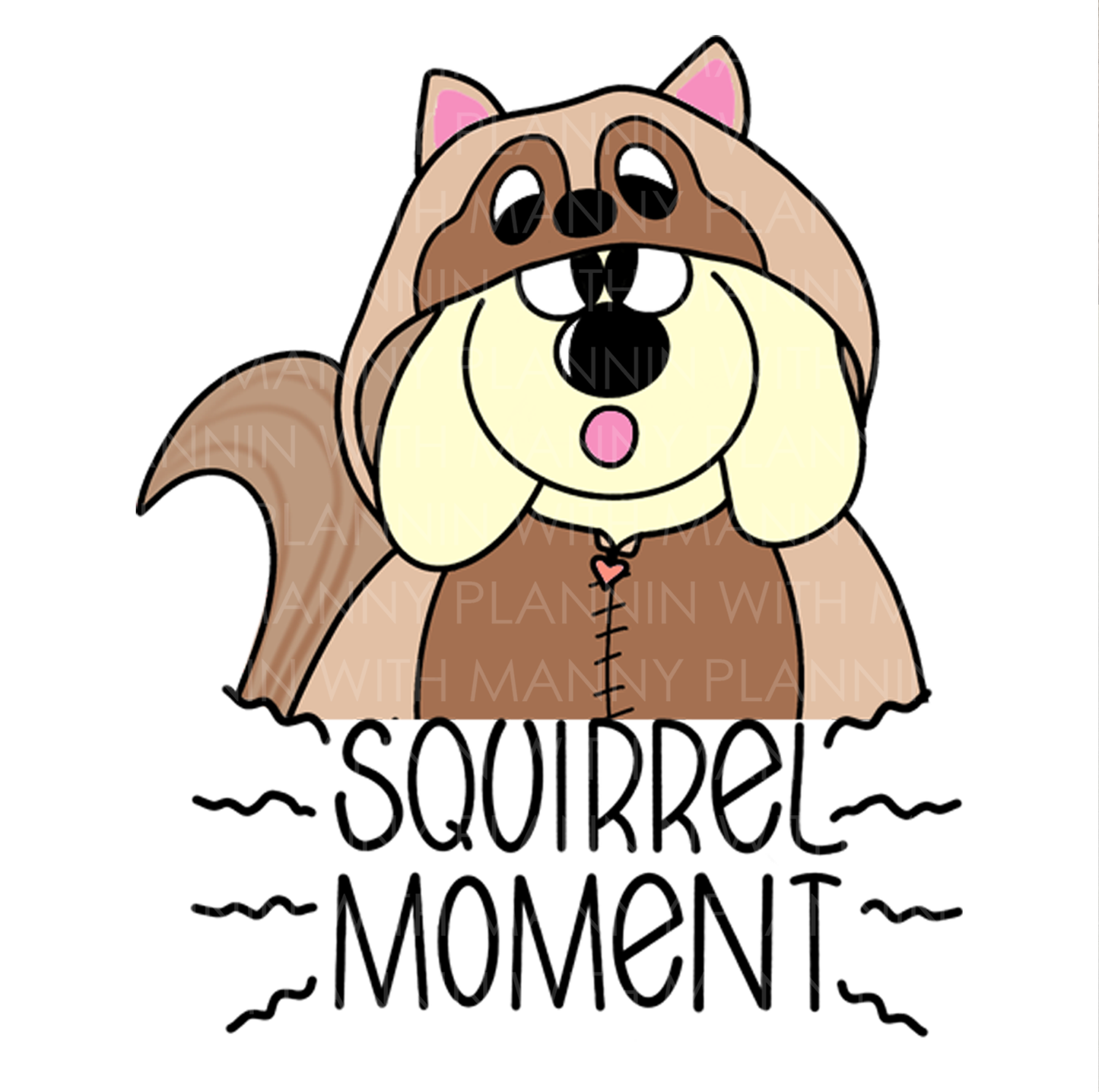 Squirrel Moment... Vinyl Sticker, Magnetic Bookmark, & Notecard MB76