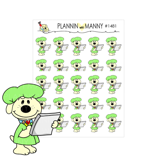 1481 Vet & Doctor Appointment Planner Stickers