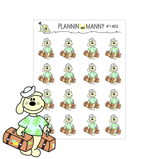 1485 Travel Pappy Planner Stickers