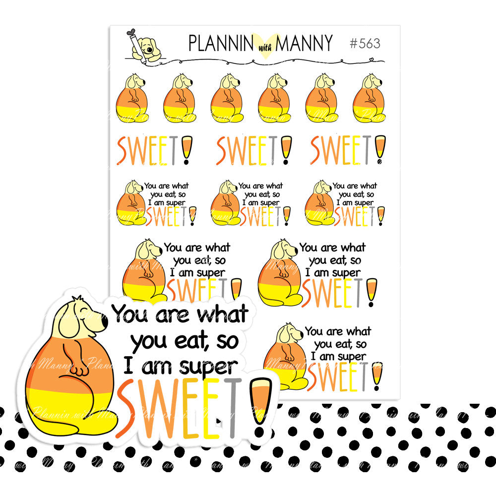 590 Vertical Weekly Planner Stickers - Spook City Collection