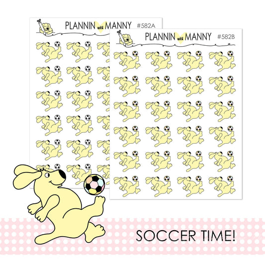 582 Soccer Planner Stickers