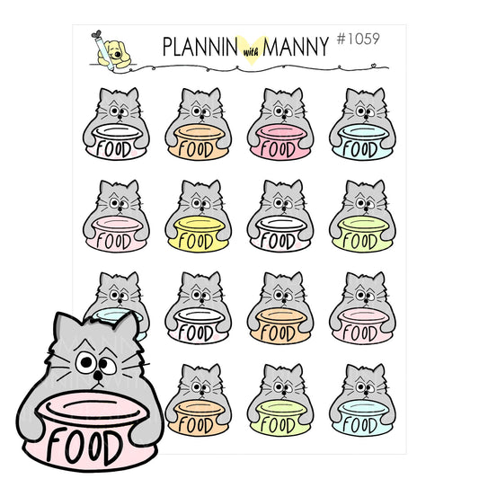 1059 OWEN FEED ME Planner Stickers