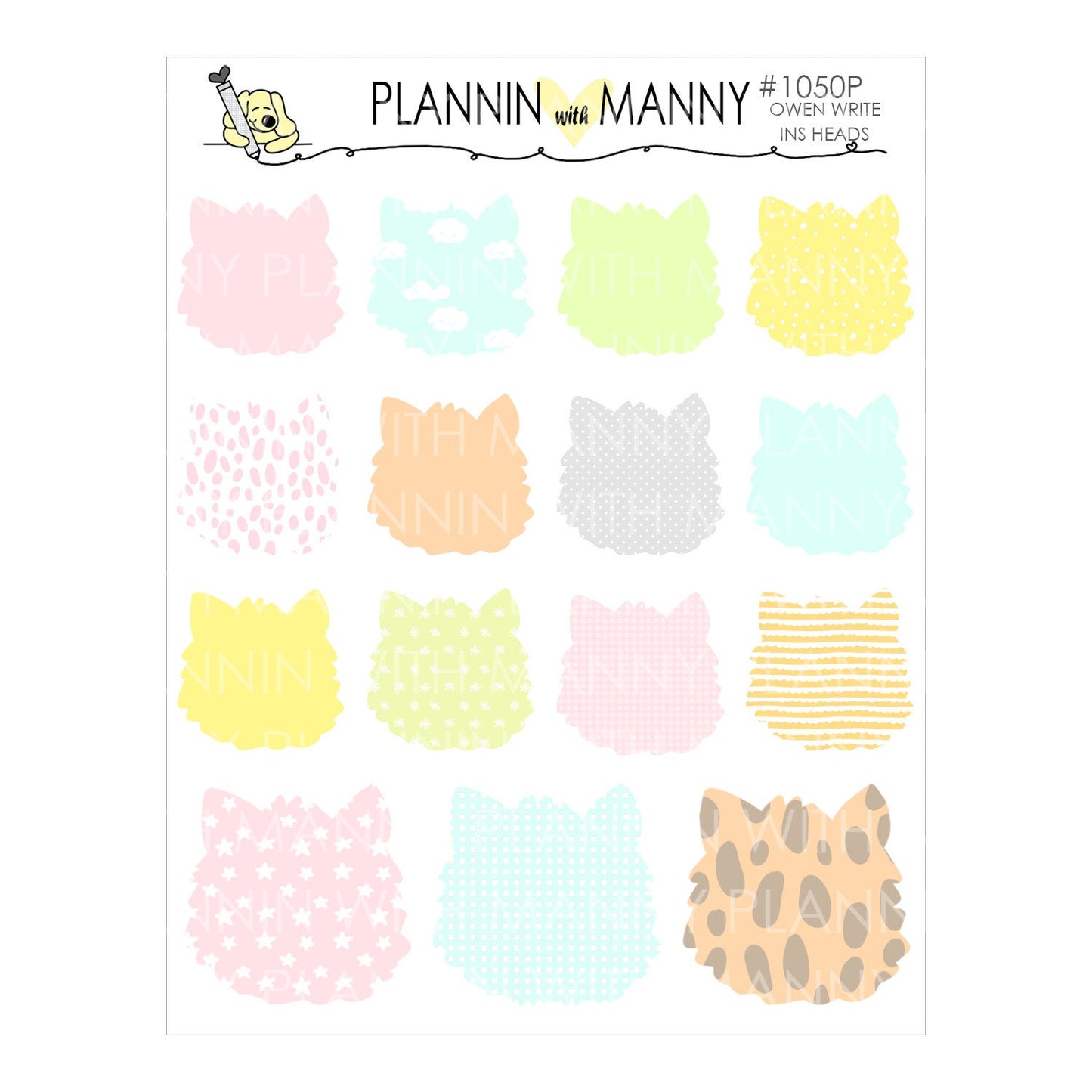 LBE301P+ MANNY BASICS Owen Pastel Set